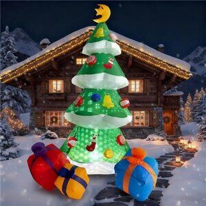 7.5 FT Inflatables Christmas Tree Decoration, Christmas Inflatables